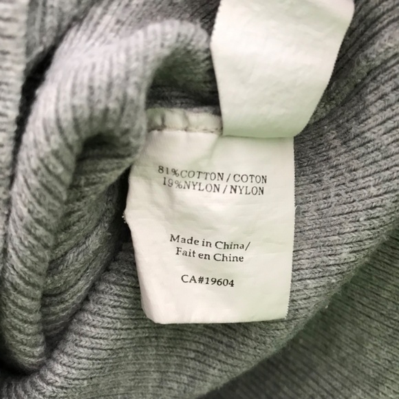 Y2K Costa Blanca Button Cardigan Top Blouse XS Light Grey Half Sleeve - Picture 9 of 9